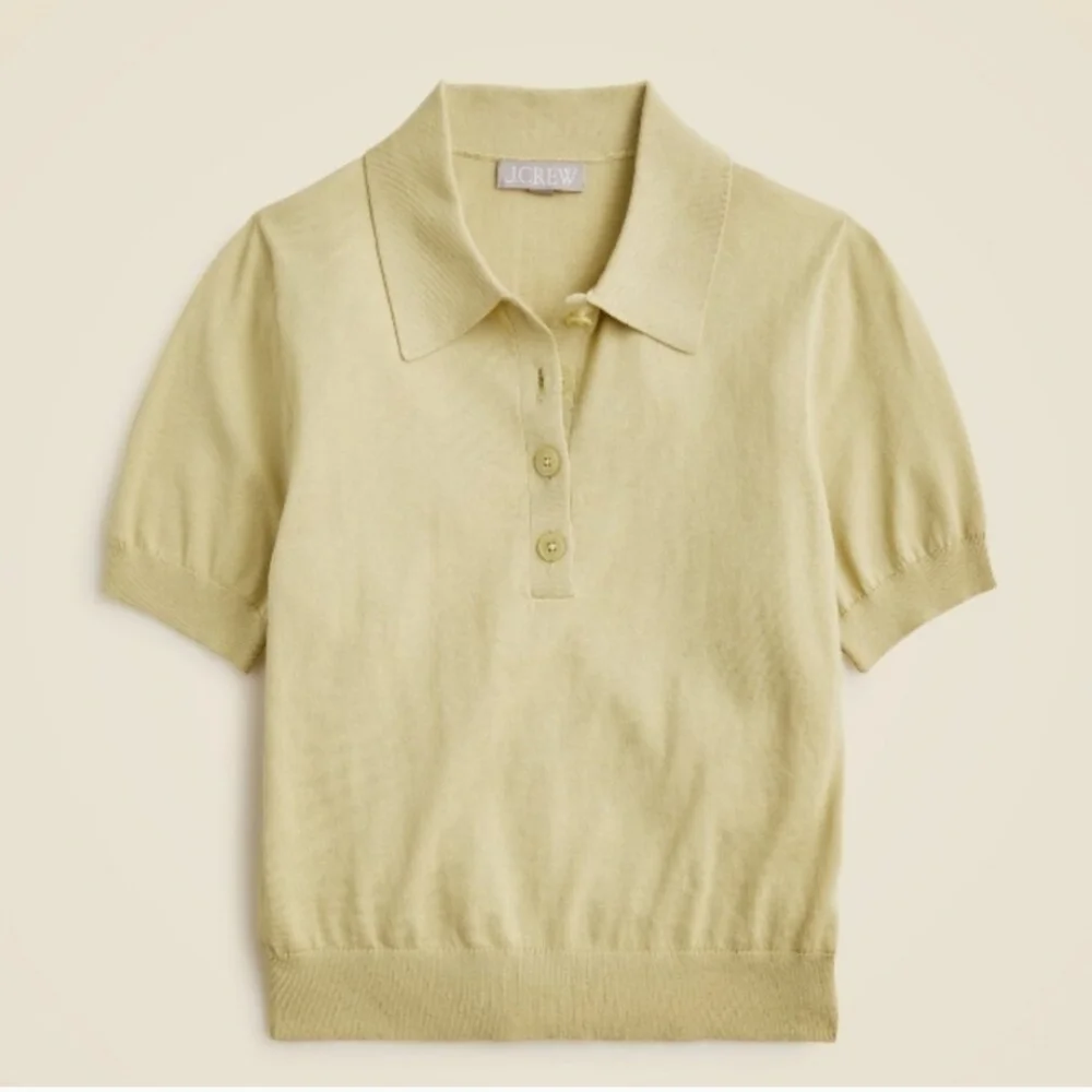 J. Crew New Belmont Khaki Polo Sweater Short Sleeve Size 3XL